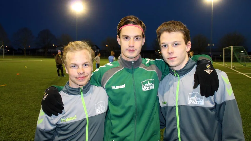 NYFÖRVÄRV. Melvin Åsberg, Filip Kolmgren och Ludvig Rapp är tre av Vadstena GIF:s nyförvärv till fyran. Alla tre från Chill FC. Giffarna har bra bredd i truppen.