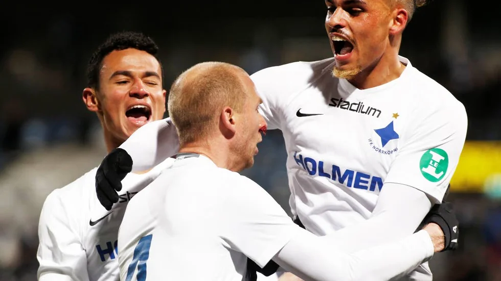 Kvitterat! Andreas Johansson satte 1–1-målet med sekunder kvar av cupmatchen.