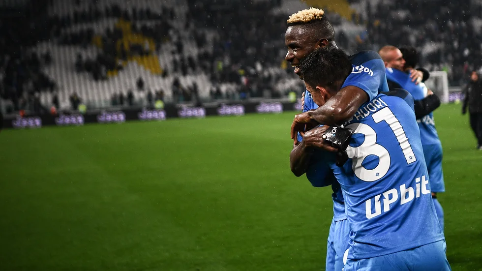 Napoli kan säkra titeln i Serie A i helgen – nu flyttas matchen. Arkivbild.