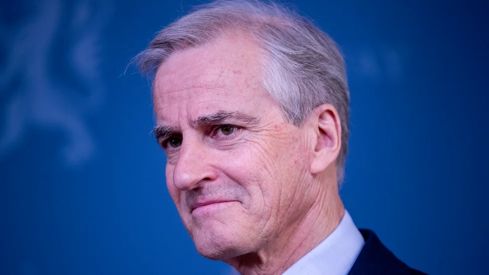 Norges statsminister Jonas Gahr Støre (Ap) i april.