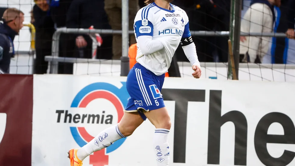 Christoffer Nyman, matchvinnare för IFK Norrköping hemma mot Hammarby.