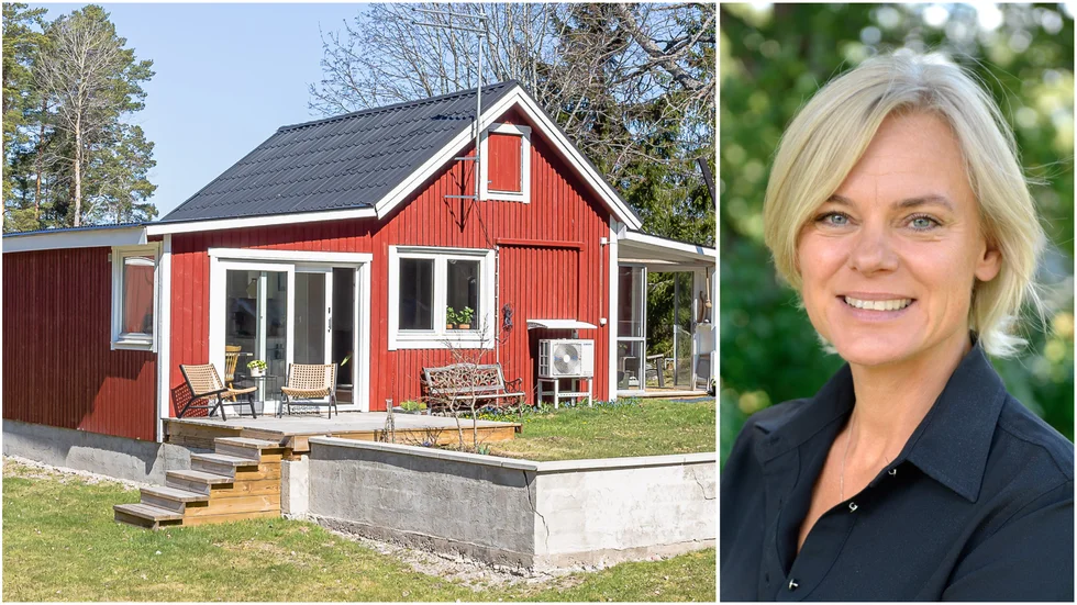 Utbudet av fritidshus är lägre runt Nyköping och Oxelösund enligt mäklaren Monica Ländin.