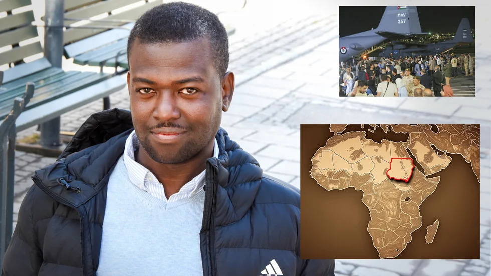Luleåbon Mohamed Hassan är mycket orolig för sina fyra bröder. De studerar alla i Khartoum. 