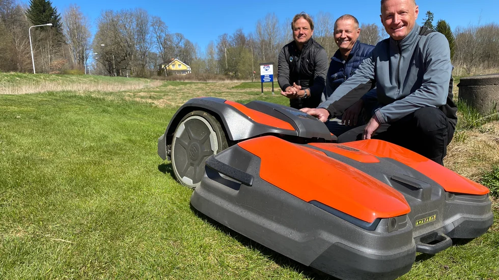 Magnus Carlsson, Anders Erlingcarl och Fredrik Carlsson är brödratrion som äger Flemminge golf.