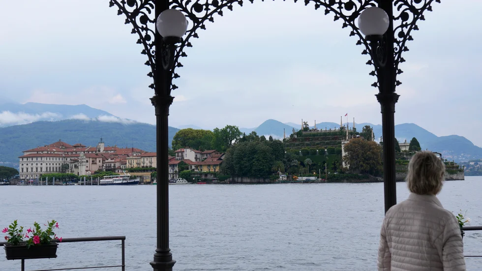 Sjön Maggiore i norra Italien. Arkivbild.