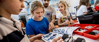 Robotbyggen på påsklovet