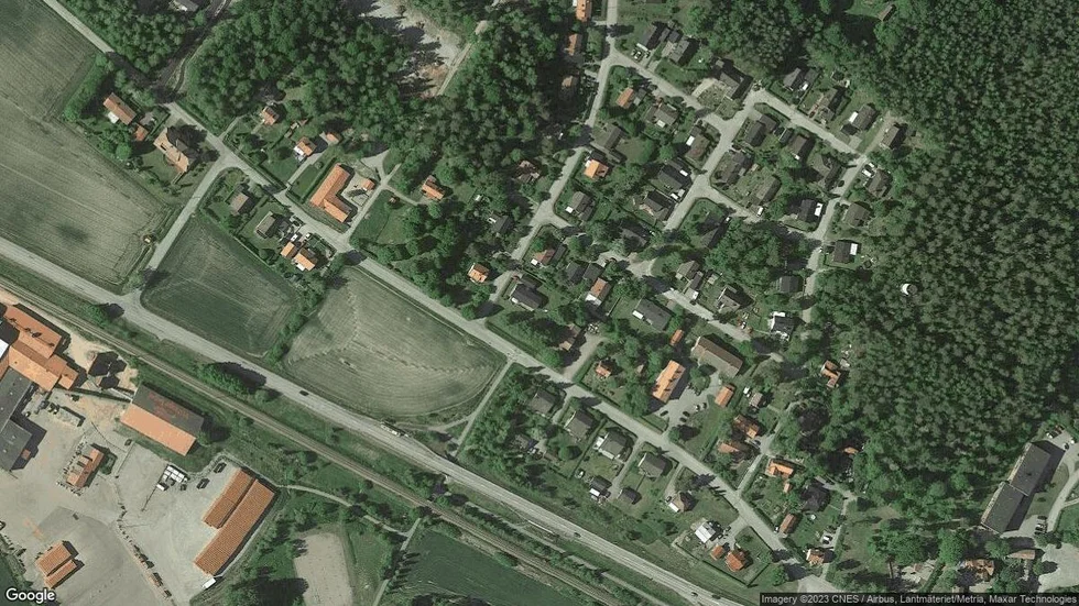 Området kring Vikingavägen 4