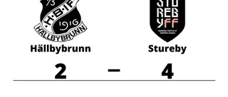 Hällbybrunn föll mot Stureby på hemmaplan