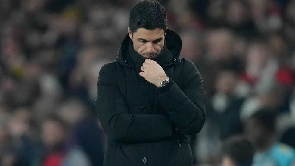 Arsenals manager Mikel Arteta.