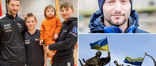 Maks, 32, ilska över situationen i hemlandet Ukraina • ”När det kommer närmare Europa reagerar man”