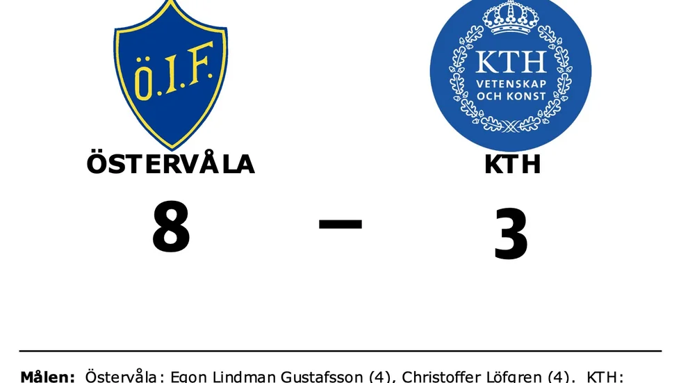 Östervåla IF vann mot KTH IF