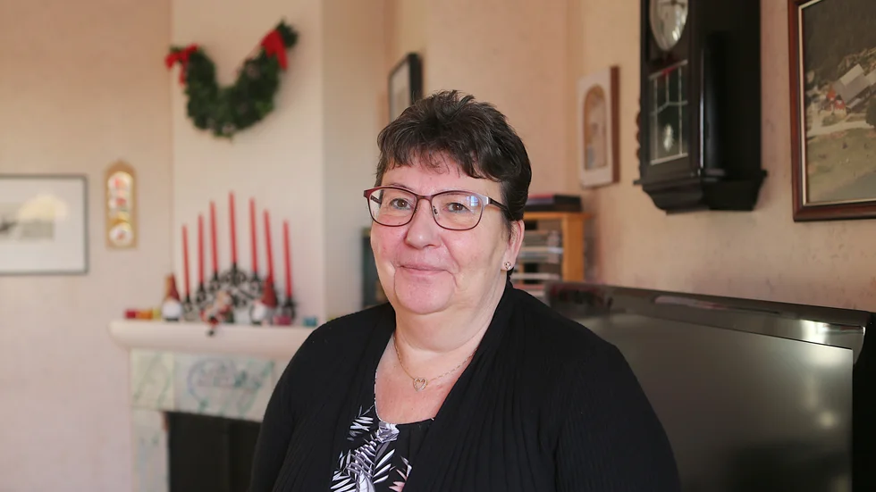 Els-Marie Pettersson slutade jobba som undersköterska i september, nu njuter hon av sin nyvunna frihet.