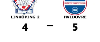 Linköping 2 föll hemma mot Hvidovre