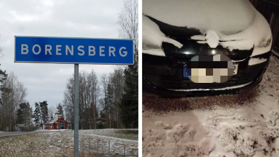 Sara Andersson delade händelsen på sociala medier för att uppmärksamma människor att hålla ögonen öppna. 