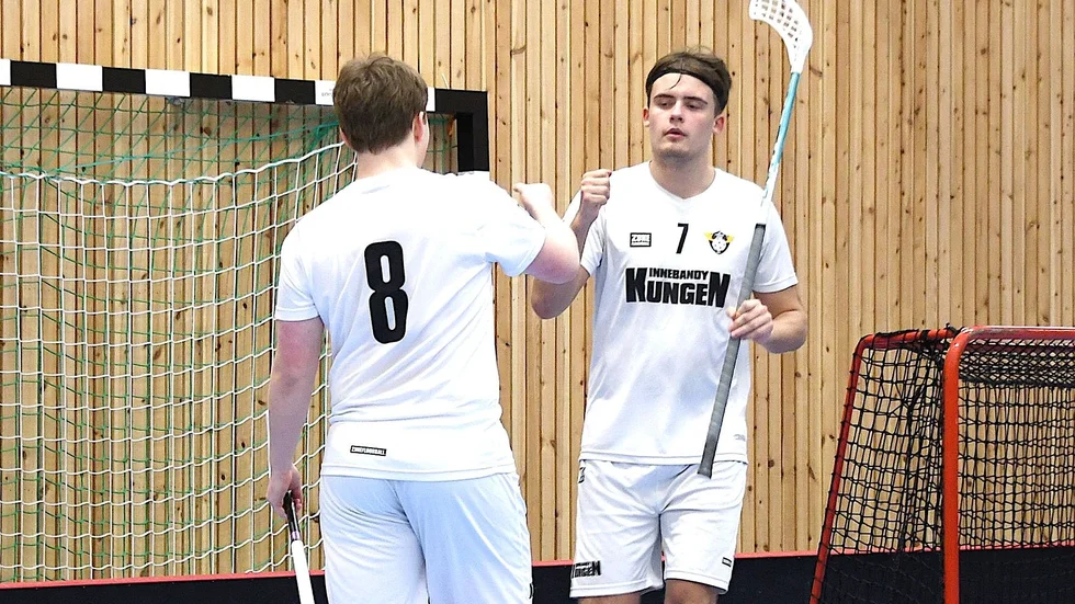 Alexander Kempainen och Alwin Forslund fick jubla efter lördagens 9–7-seger i Umeå.