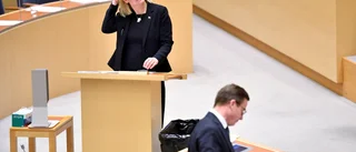 Räcker inte att skrämmas med MP, Kristersson