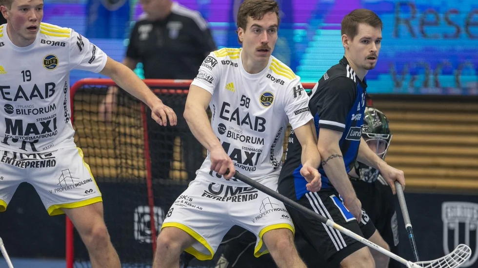 Joel Ahlin var en av Hagundas målskyttar i förlusten mot Mullsjö.
