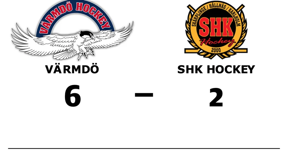 Värmdö HC vann mot SHK Hockey Club