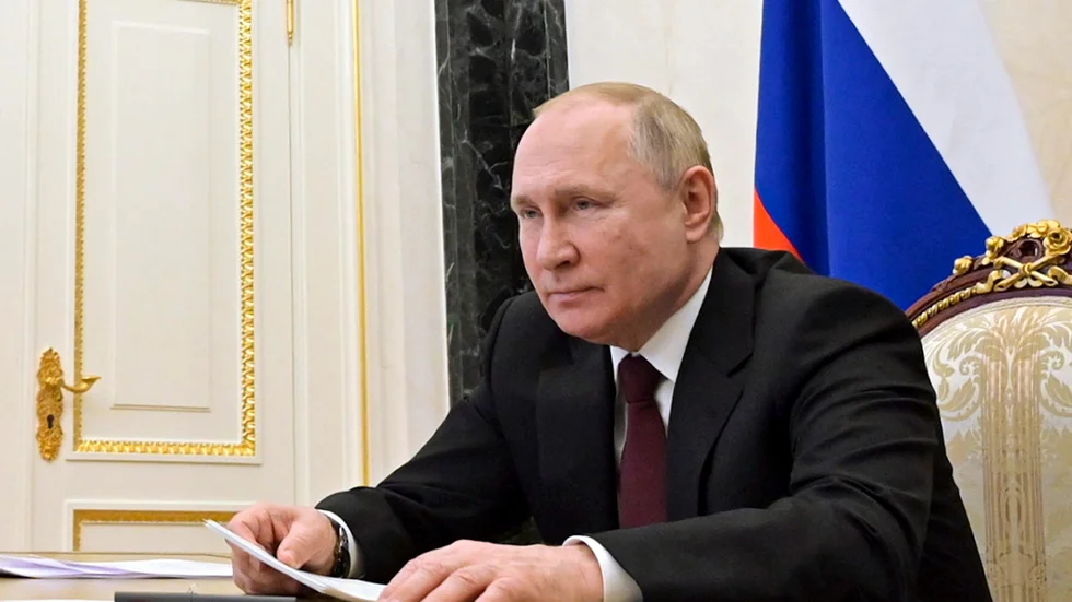 Rysslands president Vladimir Putin.