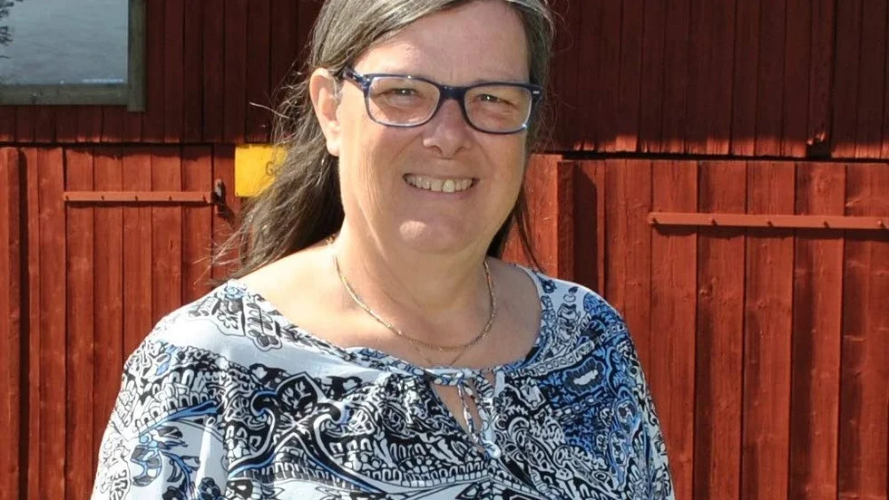 Flyttat hem.  Boel Holgersson,  ny politiker i Söderköping.