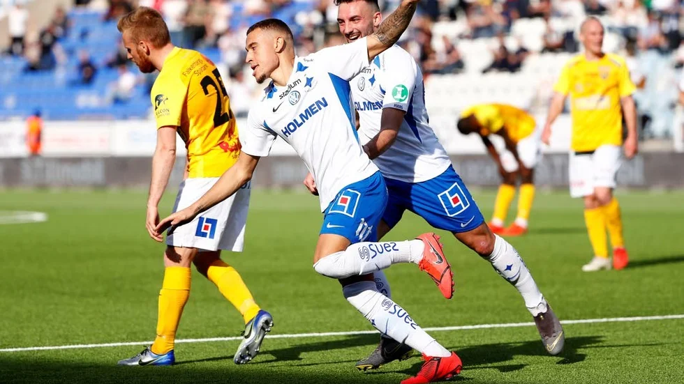 IFK:s motstånd i Europa League noterar att Jordan Larsson finns i laget.