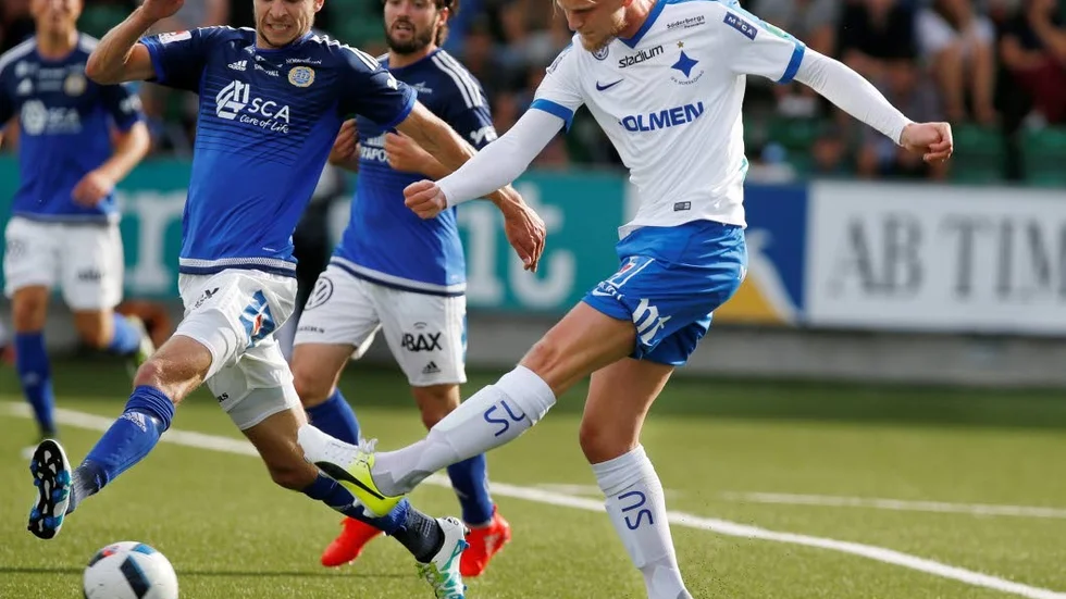 Kalle Holmberg. Debutanten var godkänt på Norrporten i Sundsvall.