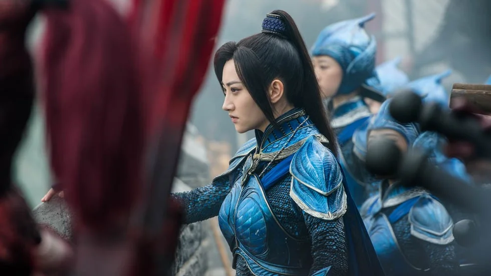 Stark kvinna. Tian Jing är befälhavare för den armé som skyddar den kinesiska muren. Foto: Jasin Boland.