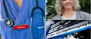 Läkarförbundet om krisen på Bup • Saknas tre fjärdedelar av behövda specialistläkare • Regionen måste ta ansvar