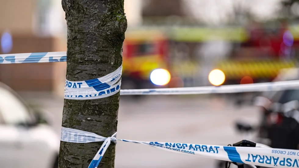 Det är oklart om någon person vistades i huset vid tiden för branden. Arkivbild.