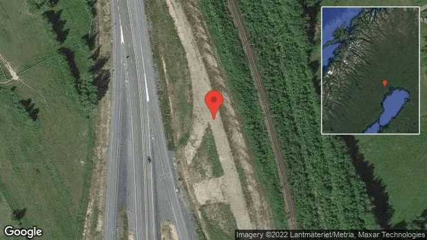 Stopp på väg 603 på grund av trafikolycka med flera fordon