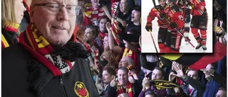 Luleåsupportern Bertil Hansén ser nästan varje hemmamatch – trots att han bor 132 mil bort • "Ren magi"