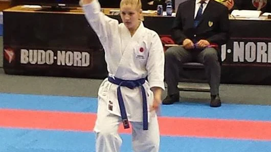 Foto: Johan Backteman Linda Andersson i aktion under SM