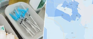 Vaccinklyftorna minskar i Strängnäs – se siffran för ditt område