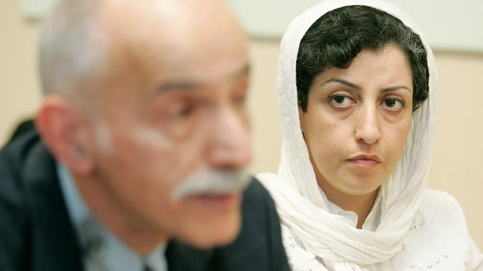Narges Mohammadi på bild från 2008. Arkivbild.