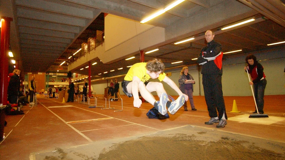 Interiör från Kombihallen, arkivbild. 