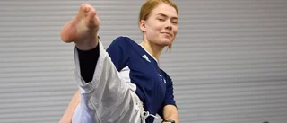 Jennifer åkte ut mot högt rankad kinesiska