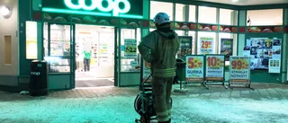 Frysbox började ryka på Coop på Erikslid