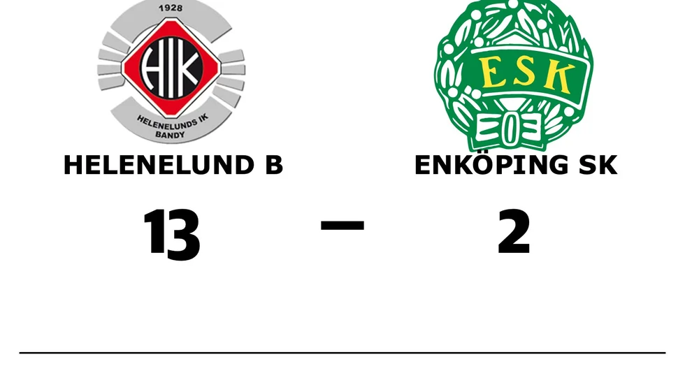 Helenelunds IK B vann mot Enköpings SK BK