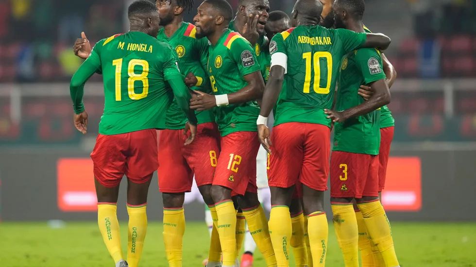 Kamerun besegrade Gambia i kvartsfinalen. Arkivbild.