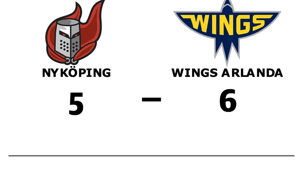 Nyköpings SK förlorade mot Wings HC Arlanda