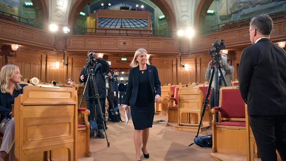Statsminister Magdalena Andersson 