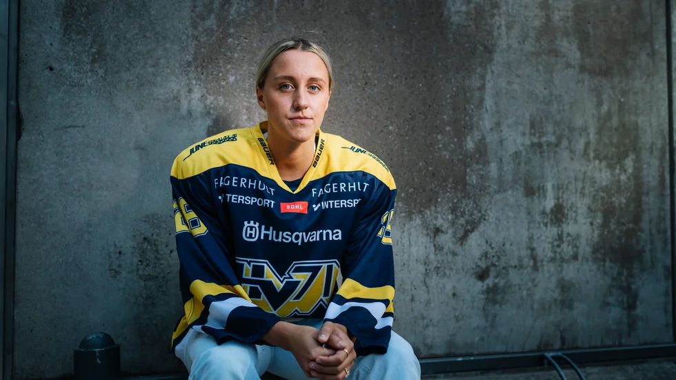 Hanna Olssonär en av spelarna som har testats positivt inför OS. Men hon kan kallas in - som reserv. Arkivbild.