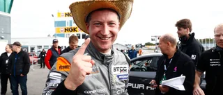 Robert Dahlgren hyllar sin hemstad efter STCC-titeln