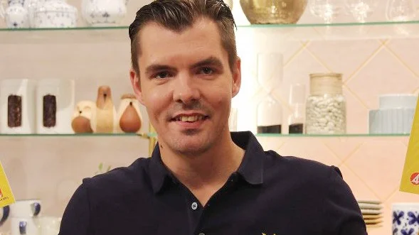 Johan Boström blev dagens första miljonvinnare. Foto: Svenska spel