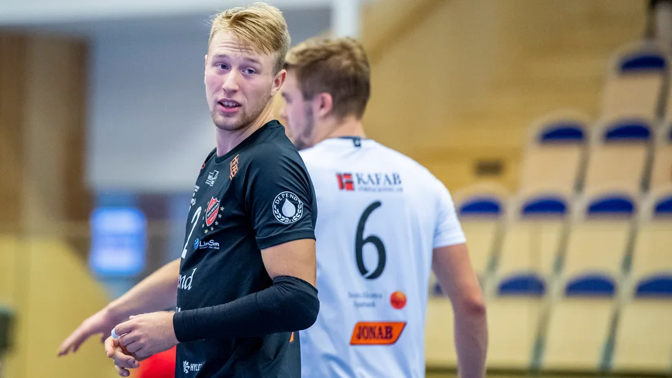 Joel Andersson har blivit utsedd till elitseriens bästa libero för andra året i rad.