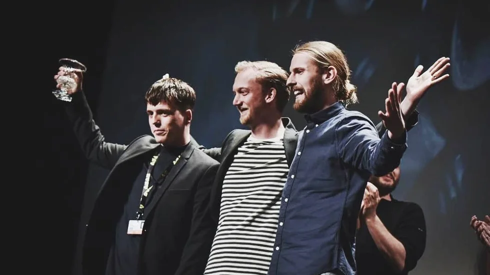 Olle Tholén, Christoffer Nordenroth och Albin Pettersson var på plats i Frankrike och tog emot tre nya priser.