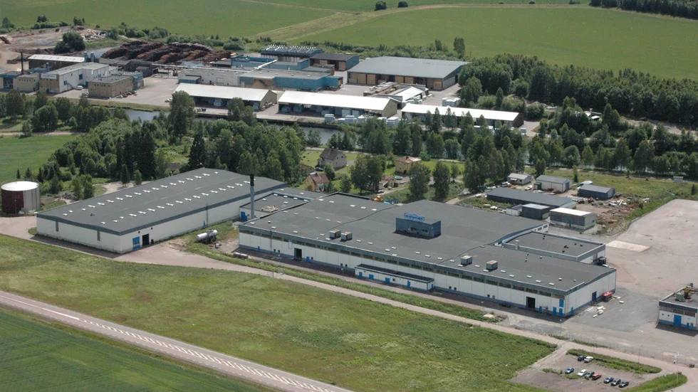 Älvsbyhus fabrik i Vålberg, Karlstad, som nu ska avvecklas.