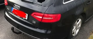 Bil vandaliserad under helgen