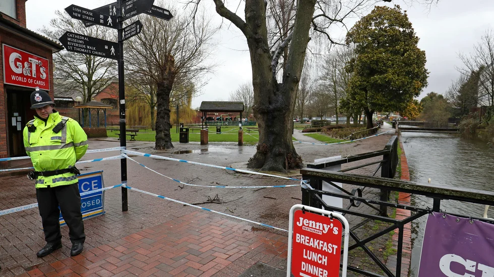 Här hittades den förre ryske agenten och hans dotter efter giftattacken i Salisbury.