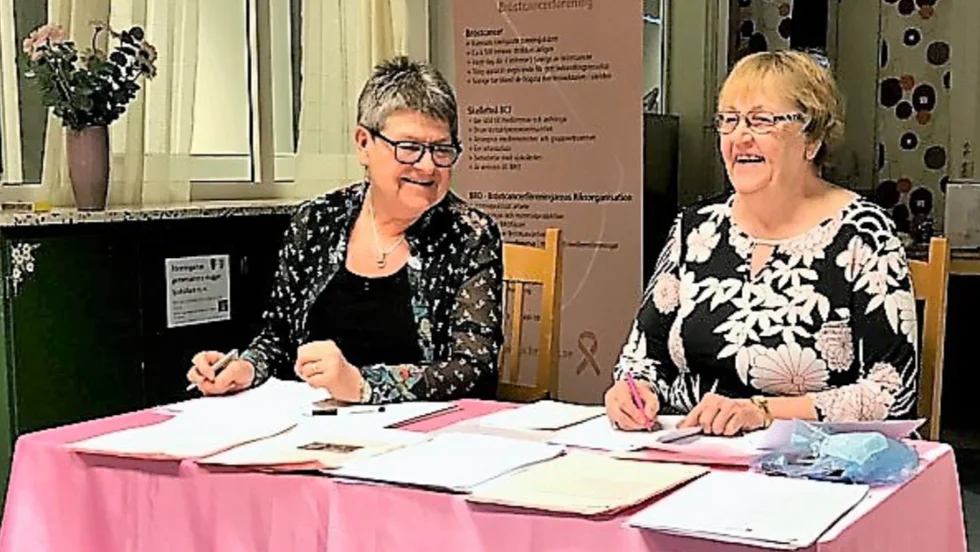 Harriet Clason och Anita Nyman.